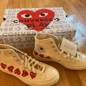 Comme Des Garcones play high top sneakers